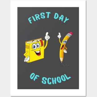 First day of school Posters and Art